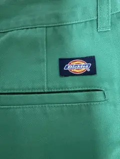 Dickies 緑色 パンツ