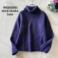 NO.5-241 WEEKEND by MAX MARA タートルネックニットL
