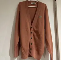 ラコステ　カーディガン　70年代　LACOSTE ヴィンテージ