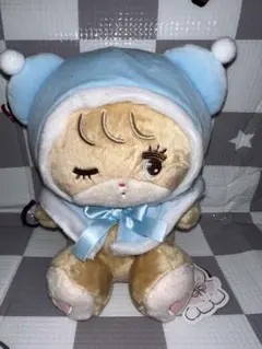 圧縮なし！ Lil ala mode おめかし ポンチョぬいぐるみ ラテ