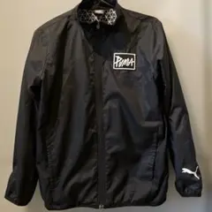 PUMA ブラック ナイロンジャケット　150