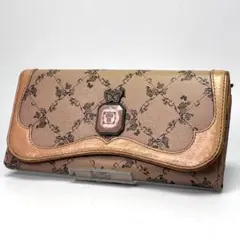 1110 ANNA SUI アナスイ がま口 蝶 バタフライ ピンク系 財布