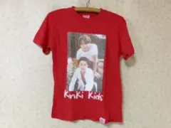 100388 Kinki Kids Tシャツ 赤