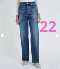 ✳︎ YANUK ✳︎ straight denim ヤヌーク　F22 ルーズストレート