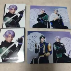 五月雨　山姥切長義 にっかり青江　クリアカード　ブロマイド　刀ミュ