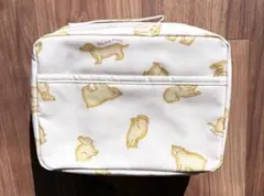 ジェラートピケ　ポーチ　マルチポーチ　おむつポーチ　アニマルクッキー柄　新品