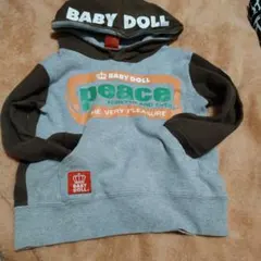 BABY DOLL フード付きトレーナー