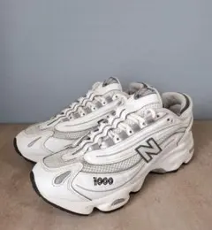 【美品】New Balance M1000D 24cm スニーカー ホワイト