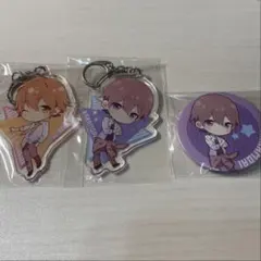 すとぷり 2018年ななジェルツーマン ジェル ななもり アクキー 缶バッジ