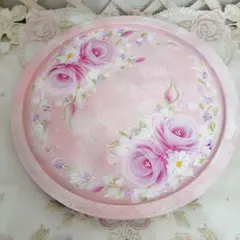 キティママ様専用　薔薇の回転台　小物入れ　ペン立て