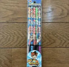イナズマイレブン　えんぴつセット　2B 5本　円堂守　豪炎寺修也　吹雪士郎　鬼道
