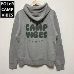 POLeR CAMP VIBES HOODIE ポーラー スウェットパーカー Sのサムネイル