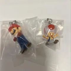 スーパーマリオ めじるしアクセサリー マリオ キノピオ