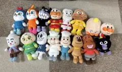 アンパンマン プリちぃビーンズぬいぐるみ　16体セット