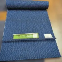 着物反物＊民芸　ちとせ＊ウ一ル混＊ハンドメイド