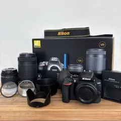 Nikon D5600 ダブルズームキット 極美品 バッグ・説明書付」 | Mercari