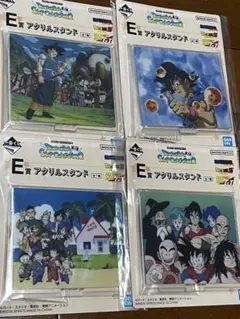 一番くじ　ドラゴンボール　SNAP COLLECTION2 E賞　アクスタ　4種