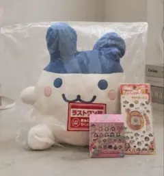 たまごっち 一番くじ ラストワン賞 みみっち、F賞 ふらわっち、キラキラシール3