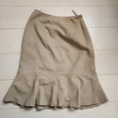 ベージュ フレアスカート サイズ61-89
