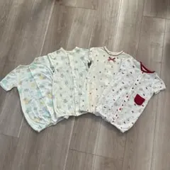 ベビー　赤ちゃん　洋服　子供服　ツーウェイオール　4点セット　女の子　夏服　半袖のサムネイル