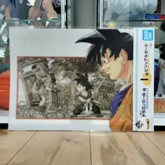 鳥山明　ビジュアルボード　A3　ドラゴンボール　地球を守る戦士たち