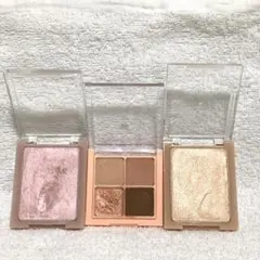 ロムアンド　フェースカラー　アイシャドウ３点