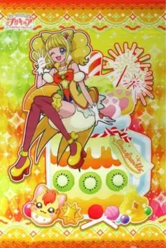 デリシャスパーティプリキュア 限定 バースデー タペストリー キュア
