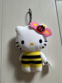 3461ハローキティてんとう虫ストラップ &シール 3461ハローキティてんとう虫ストラップ &シール 3461ハロー