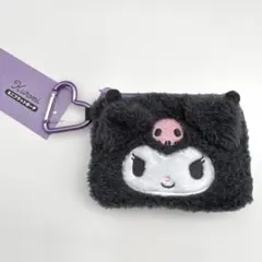 新品　サンリオ　クロミ　コインケース　ミニポーチ　カラナビ付き