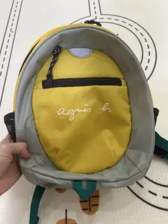 お値下げ！agnès b. キッズリュック バックパックイエロー/グレー