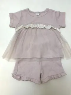 バースデイ　favon ファボン　セットアップ　チュール　ワッフル　90