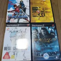 METAL GEAR SOLID 2 SONS OF LIBERTY他４本セット