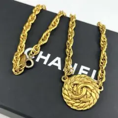 CHANEL シャネル ココマーク ネックレス ヴィンテージ ゴールド ロゴのサムネイル