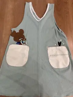 保育士　エプロン　くまのがっこう　学研