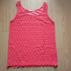 タンクトップ　花模様　花刺繍　シンプリシテェのサムネイル