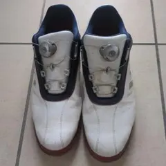 adidas ゴルフシューズ ホワイト/ネイビー