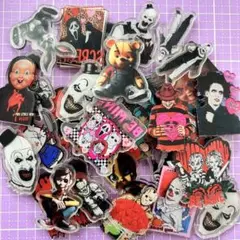 まとめ売り アクリルパーツ ホラー ハロウィン デコパ セット