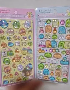 すみっコぐらし 立体シール　2シートセット