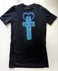 X-GIRL エックスガール クロスロゴ 半袖Tシャツ ワンピース