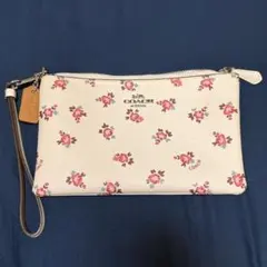 【COACH】ポーチ 花柄 リストレット
