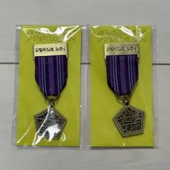 嵐 DIGITALIAN 会場限定メダルブローチ 紫 ツアーグッズ ジャニーズ