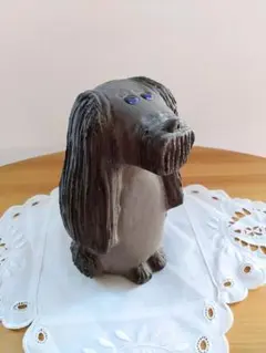 リサラーソン 犬の陶器製置物 スカイテリア - メルカリ