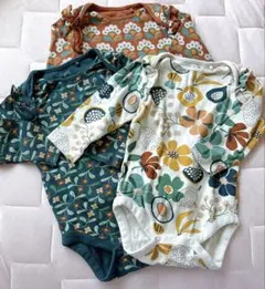 next baby ロンパース3枚セット