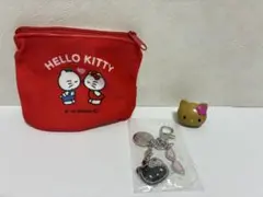 サンリオ　キティちゃん　喜怒哀楽　ファッションリング　日焼けキティ　3点セット