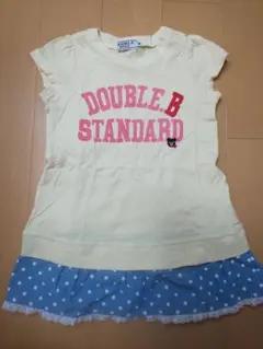 DOUBLE.B フレンチスリーブワンピース90