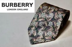 ●美品-Burberry-バーバリー-バーバリーネクタイ-即購入OK！