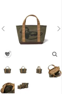 HUMAN MADE オリーブグリーン ダックカモトートバッグのサムネイル