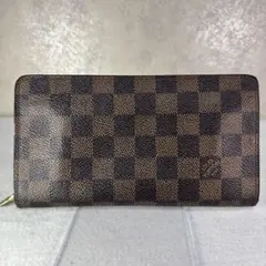 LOUIS VUITTON ダミエ ジッピーウォレット ラウンドファスナー