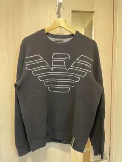 EMPORIO ARMANI ビッグロゴニット
