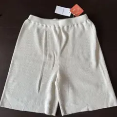 お値下げ♡アイボリー ニット　ショートパンツ　LEPSIM
